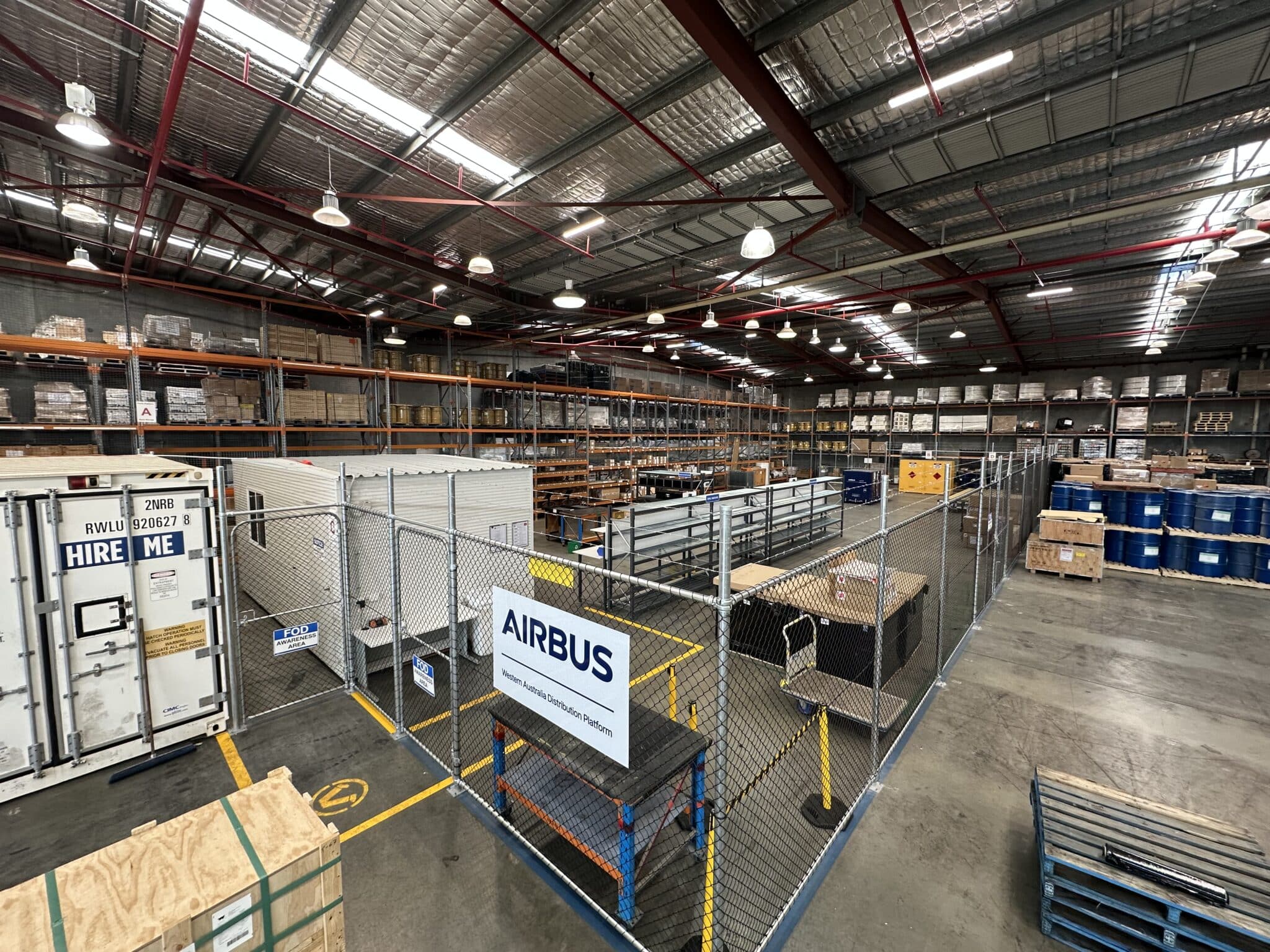 Airbus expands WA footprint with new distribution platform - MHD