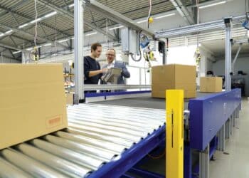 Wipotec’s dynamic weighing and DWS systems capture real-time parcel weight and dimension data to support accurate billing and high-throughput sorting performance. Images: Wipotec