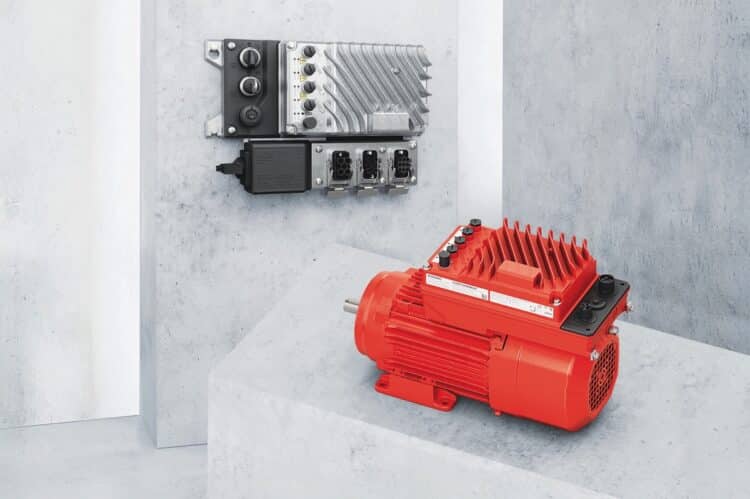SEW-EURODRIVE’s MOVIONE is designed to simplify conveyor control in warehousing applications. Image: SEW-EURODRIVE